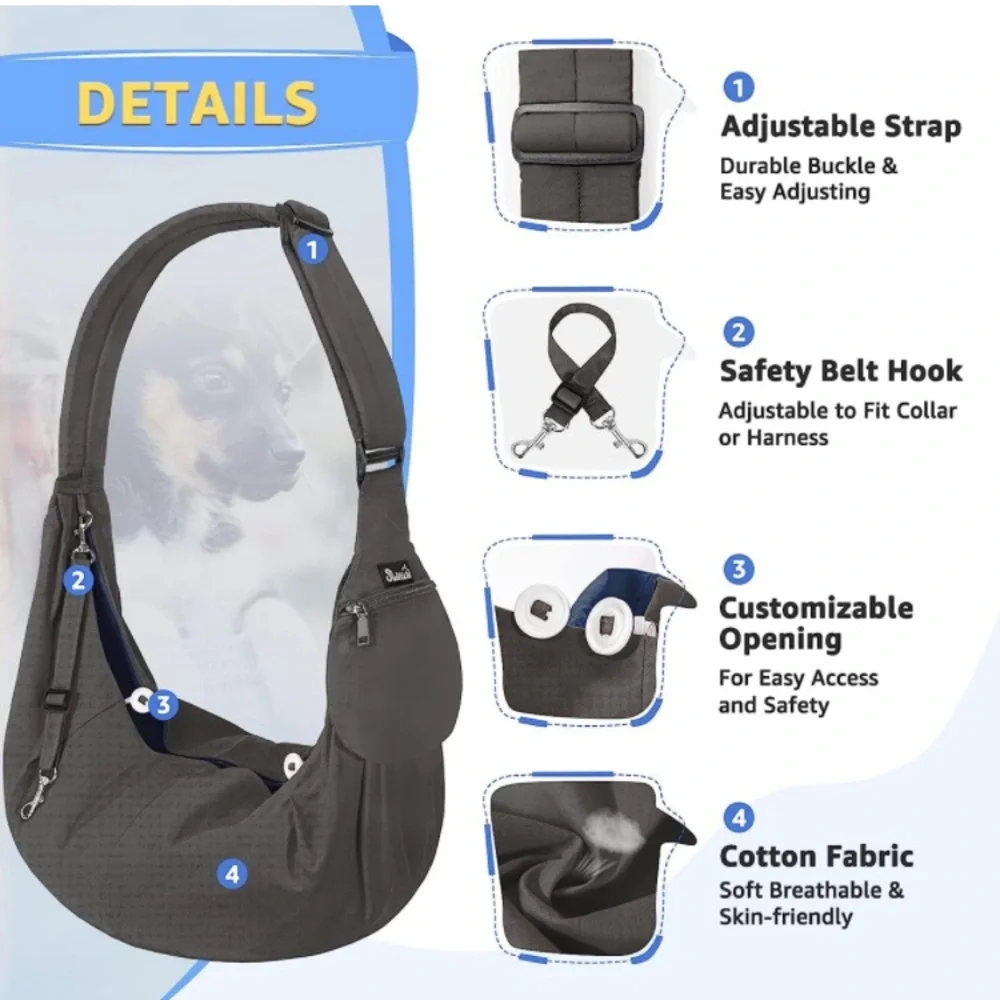NWOT SlowTon Dog Sling Carrier